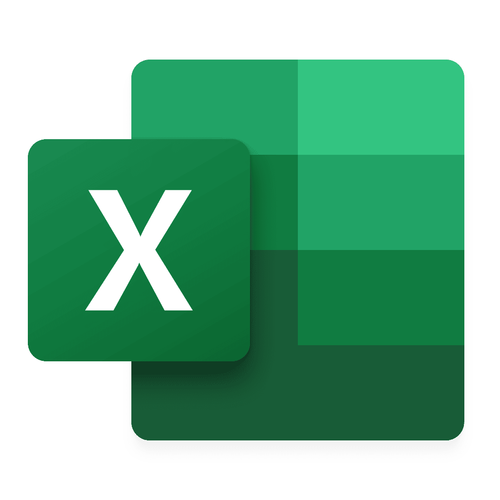 Icône Excel Mac