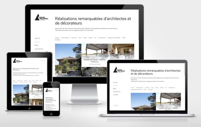 Site internet achitecturalimmo.com pour Jérôme Siméon Conseil Immobilier